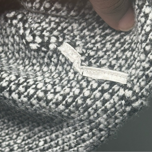 Lilly Pulitzer Black Safari Tweed Knit Cormac Sweater Tank Top Size Large - Picture 8 of 13